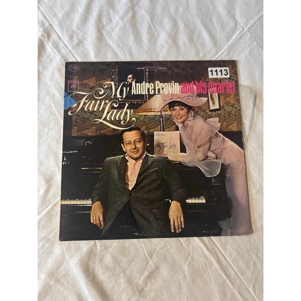 Columbia André Previn My Fair Lady Vinyl LP 12" Black Good Jazz Quartet CS 8995